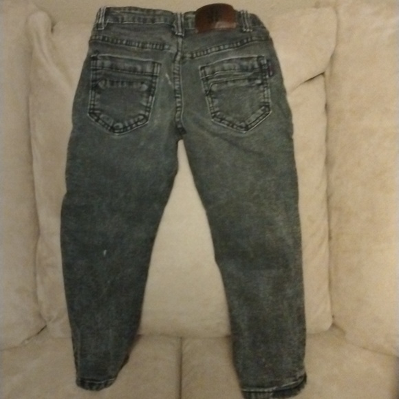 🖤🩶EC ONE POINT ONE BLK)GRAY DENIM JEANS🖤🩶 - Picture 3 of 8